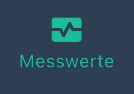 Screenshot Messwerte